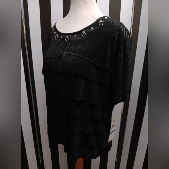 NWT Black Blouse - Picture 3 of 8